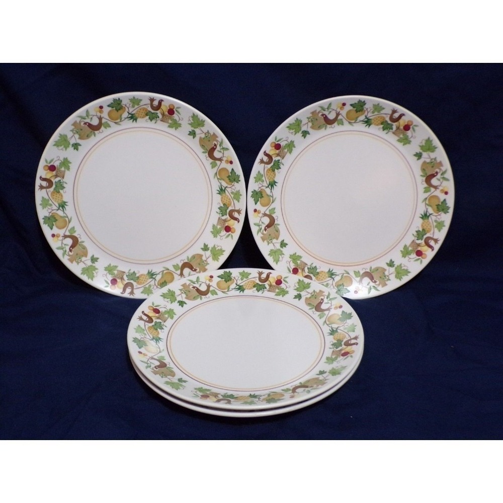 Noritake Progression China "Homecoming"‎ #9002 Salad Plates Replacements 4 Piece
